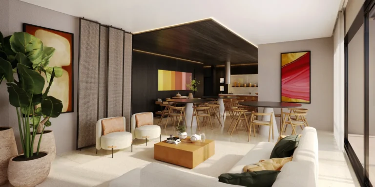 Apartamento Vitra salao-de-festas
