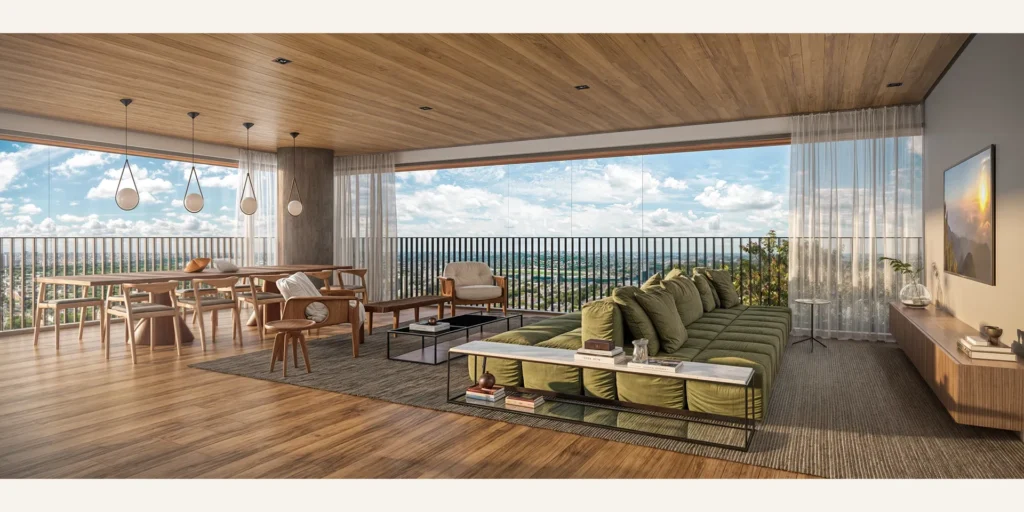 Visar Jardim Europa Living Tipo_Opçao 1