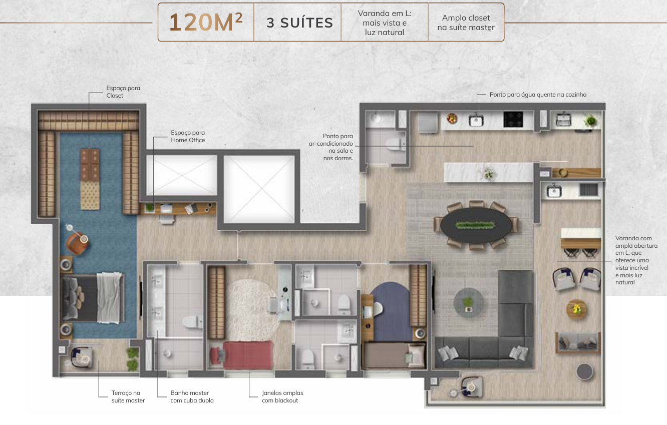 Apartamento Vedara Alphaville